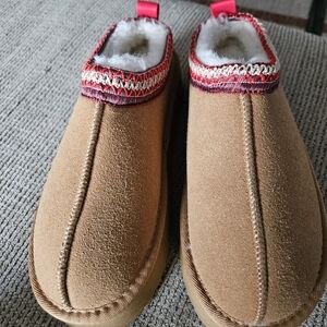 Look Alike Ugg Platform Slide Ons